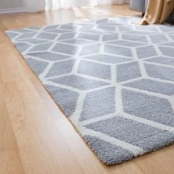 Top Square Tapis Play III - Gris / Crème - 120 x 170 cm -Tapis Soldes Boutique 1000022291 210127 16480700003 DETAILS P000000001000022291