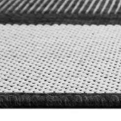 Andiamo Tapis Saint Louis - Anthracite / Argenté - Dimensions: 120 x 170cm -Tapis Soldes Boutique 1000075238 220203 15205900060 DETAILS P000000001000075238