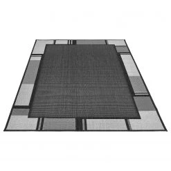 Andiamo Tapis Saint Louis - Anthracite / Argenté - Dimensions: 120 x 170cm -Tapis Soldes Boutique 1000075238 220203 15210000080 DETAILS P000000001000075238