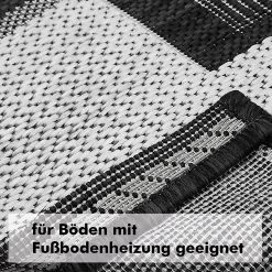Andiamo Tapis Saint Louis - Anthracite / Argenté - Dimensions: 120 x 170cm -Tapis Soldes Boutique 1000075238 220301 070 DETAILS P000000001000075238