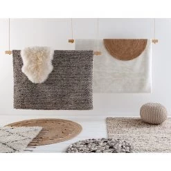 Top Square Peau de mouton I - Blanc -Tapis Soldes Boutique 1000075346 200701 13232000001 MOOD DETAILS P000000001000075346 mood
