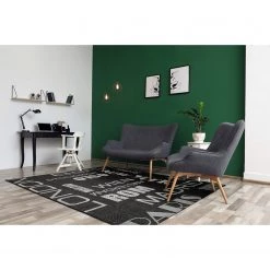 Luxor living Tapis Saint Louis - Fibres synthétiques - Gris clair / Anthracite -Tapis Soldes Boutique 1000075899 220203 1521050020 MOOD DETAILS P000000001000075899 mood