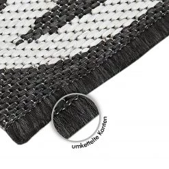 Luxor living Tapis Saint Louis - Fibres synthétiques - Gris clair / Anthracite -Tapis Soldes Boutique 1000075899 220301 050 DETAILS P000000001000075899