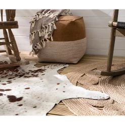 Top Square Tapis Chieko (tressé à la main) - Ø 150 cm -Tapis Soldes Boutique 1000110328 190613 13073300013 MOOD GALLERYIMAGES P000000001000110328 mood