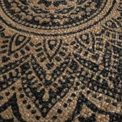 Top Square Jute-tapis Svaneke - Fibres naturelles -brun -Tapis Soldes Boutique 1000110396 180904 11570904 GALLERYIMAGES P000000001000110396