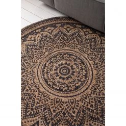 Top Square Jute-tapis Svaneke - Fibres naturelles -brun -Tapis Soldes Boutique 1000110396 201022 15083400003 MOOD DETAILS P000000001000110396 mood