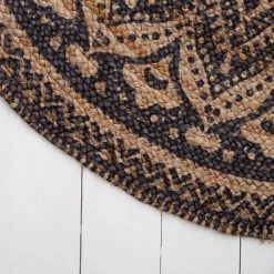 Top Square Jute-tapis Svaneke - Fibres naturelles -brun -Tapis Soldes Boutique 1000110396 201022 15083600004 DETAILS P000000001000110396