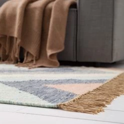 Top Square Tapis en laine Allinge - 140 x 200 cm -Tapis Soldes Boutique 1000110399 220629 070 DETAILS P000000001000110399