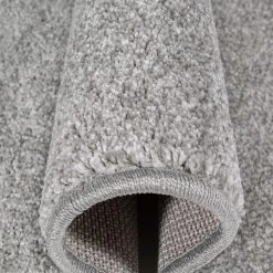 Andiamo Tapis à poils courts Jacksonville - Fibres synthétiques - Gris lumineux -Tapis Soldes Boutique 1000117044 180606 09322605 GALLERYIMAGES P000000001000117044