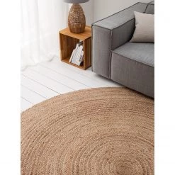 Top Square Tapis en jute Magna - Diamètre : 200 cm 16 Top Square Tapis en jute Magna - Diamètre : 200 cm -Tapis Soldes Boutique 1000117127 201022 15084400015 MOOD DETAILS P000000001000117127 mood