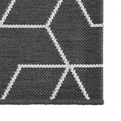 Top Square Tapis de couloir Minden - Fibres synthétiques - Noir / Blanc - Noir / Blanc -Tapis Soldes Boutique 1000118268 210406 14582000004 DETAILS P000000001000118268