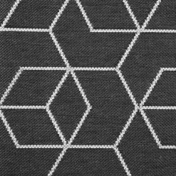 Top Square Tapis de couloir Minden - Fibres synthétiques - Noir / Blanc - Noir / Blanc -Tapis Soldes Boutique 1000118268 210406 14582000005 DETAILS P000000001000118268