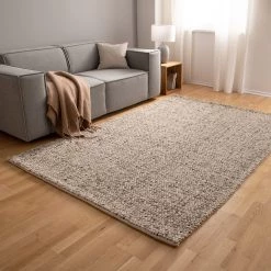 Top Square Tapis de laine Savona - Laine - Beige / Gris 12 Top Square Tapis de laine Savona - Laine - Beige / Gris -Tapis Soldes Boutique 1000118870 200929 17322700001 MOOD DETAILS P000000001000118870 mood