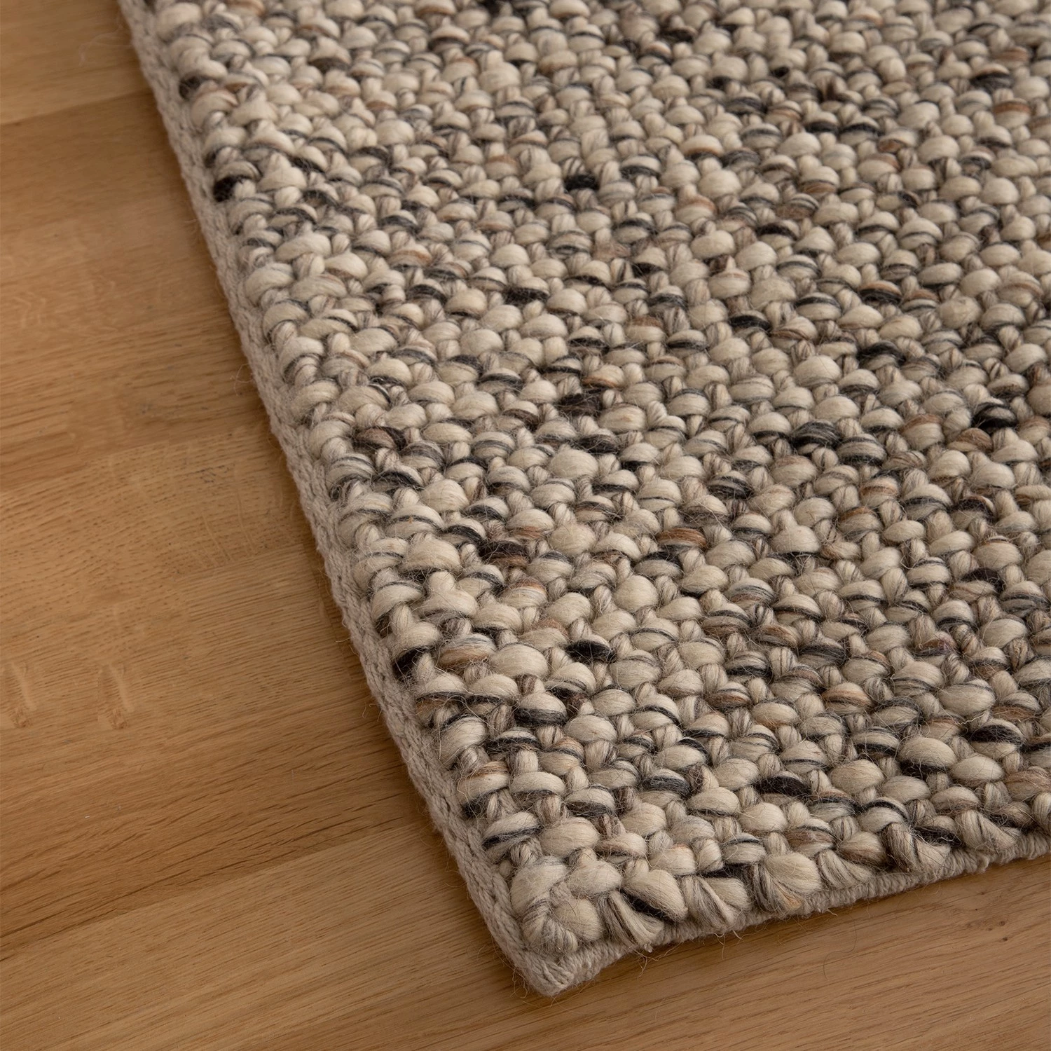 Top Square Tapis de laine Savona - Laine - Beige / Gris 8 Top Square Tapis de laine Savona - Laine - Beige / Gris – Image 6