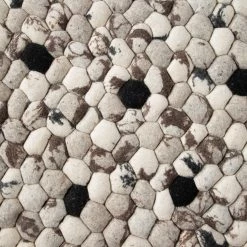 Top Square Tapis en laine Salina - Laine - Blanc / Marron -Tapis Soldes Boutique 1000118872 180702 13023606 GALLERYIMAGES P000000001000118872