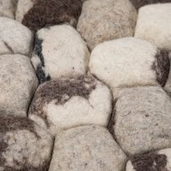 Top Square Tapis en laine Salina - Laine - Blanc / Marron -Tapis Soldes Boutique 1000118872 210414 08102700003 DETAILS P000000001000118872