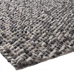 Top Square Tapis en feutre Galena - Feutre - Gris / Blanc -Tapis Soldes Boutique 1000118873 200908 10381100002 DETAILS P000000001000118873