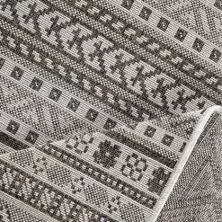 Andiamo Tapis à poils courts Saint Jordi - Fibres synthétiques - Gris / Noir 21 Andiamo Tapis à poils courts Saint Jordi - Fibres synthétiques - Gris / Noir -Tapis Soldes Boutique 1000121227 220203 1521070070 DETAILS P000000001000121227