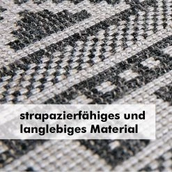 Andiamo Tapis à poils courts Saint Jordi - Fibres synthétiques - Gris / Noir 24 Andiamo Tapis à poils courts Saint Jordi - Fibres synthétiques - Gris / Noir -Tapis Soldes Boutique 1000121227 220301 030 DETAILS P000000001000121227