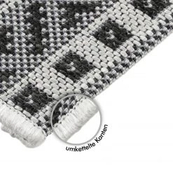 Andiamo Tapis à poils courts Saint Jordi - Fibres synthétiques - Gris / Noir 26 Andiamo Tapis à poils courts Saint Jordi - Fibres synthétiques - Gris / Noir -Tapis Soldes Boutique 1000121227 220301 050 DETAILS P000000001000121227