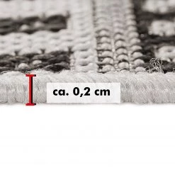 Andiamo Tapis à poils courts Saint Jordi - Fibres synthétiques - Gris / Noir 27 Andiamo Tapis à poils courts Saint Jordi - Fibres synthétiques - Gris / Noir -Tapis Soldes Boutique 1000121227 220301 060 DETAILS P000000001000121227