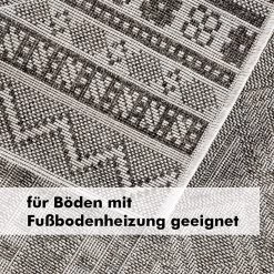 Andiamo Tapis à poils courts Saint Jordi - Fibres synthétiques - Gris / Noir 28 Andiamo Tapis à poils courts Saint Jordi - Fibres synthétiques - Gris / Noir -Tapis Soldes Boutique 1000121227 220301 070 DETAILS P000000001000121227