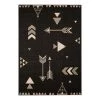 Zala Living Tapis enfant Arrows Barney - Fibres synthétiques - Noir / Crème -Tapis Soldes Boutique 1000126976 190709 06115800004 IMAGE P000000001000126976