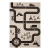 Zala Living Tapis enfant Road Map Charly - Fibres synthétiques - Beige / Noir 2 Zala Living Tapis enfant Road Map Charly - Fibres synthétiques - Beige / Noir -Tapis Soldes Boutique 1000126990 190709 06120100025 IMAGE P000000001000126990