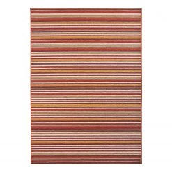 Northrugs Tapis intérieur / extérieur Bamboo - Fibres synthétiques - Rouge - 160 x 230 cm