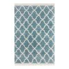 Mint Rugs Tapis épais Pearl - Fibres synthétiques - Miel / Blanc - Bleu clair - 160 x 230 cm