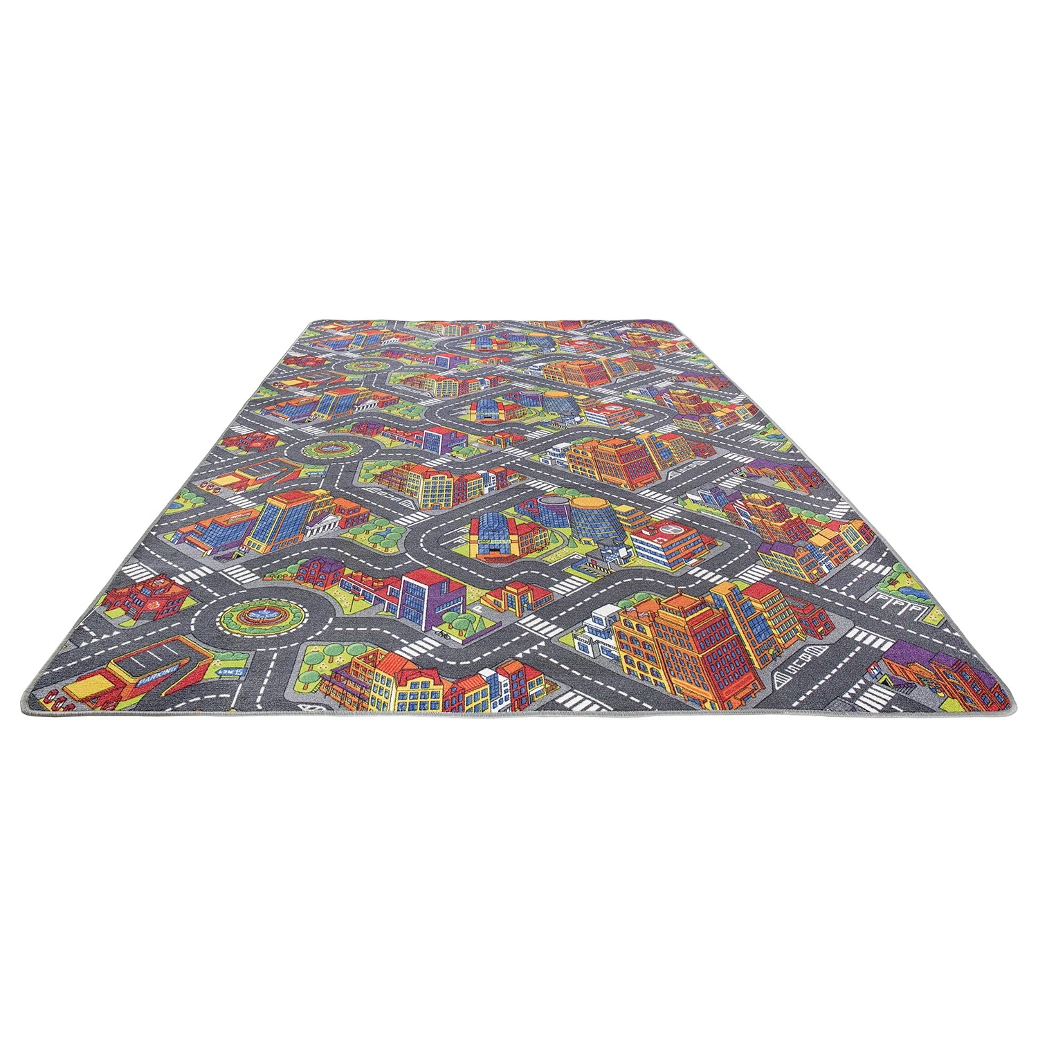 Andiamo Tapis enfant Big City - Polyamide - Multicolore - 200 x 300 cm 5 Andiamo Tapis enfant Big City - Polyamide - Multicolore - 200 x 300 cm – Image 3
