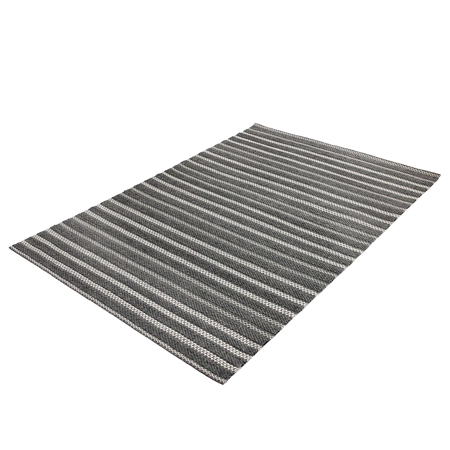 Top Square Tapis Darlington - Tissu mélangé - Gris / Beige - 200 x 290 cm 4 Top Square Tapis Darlington - Tissu mélangé - Gris / Beige - 200 x 290 cm – Image 2