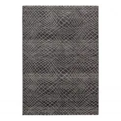 Astra Tapis Carpi II - Fibres synthétiques - Noir - 160 x 230 cm