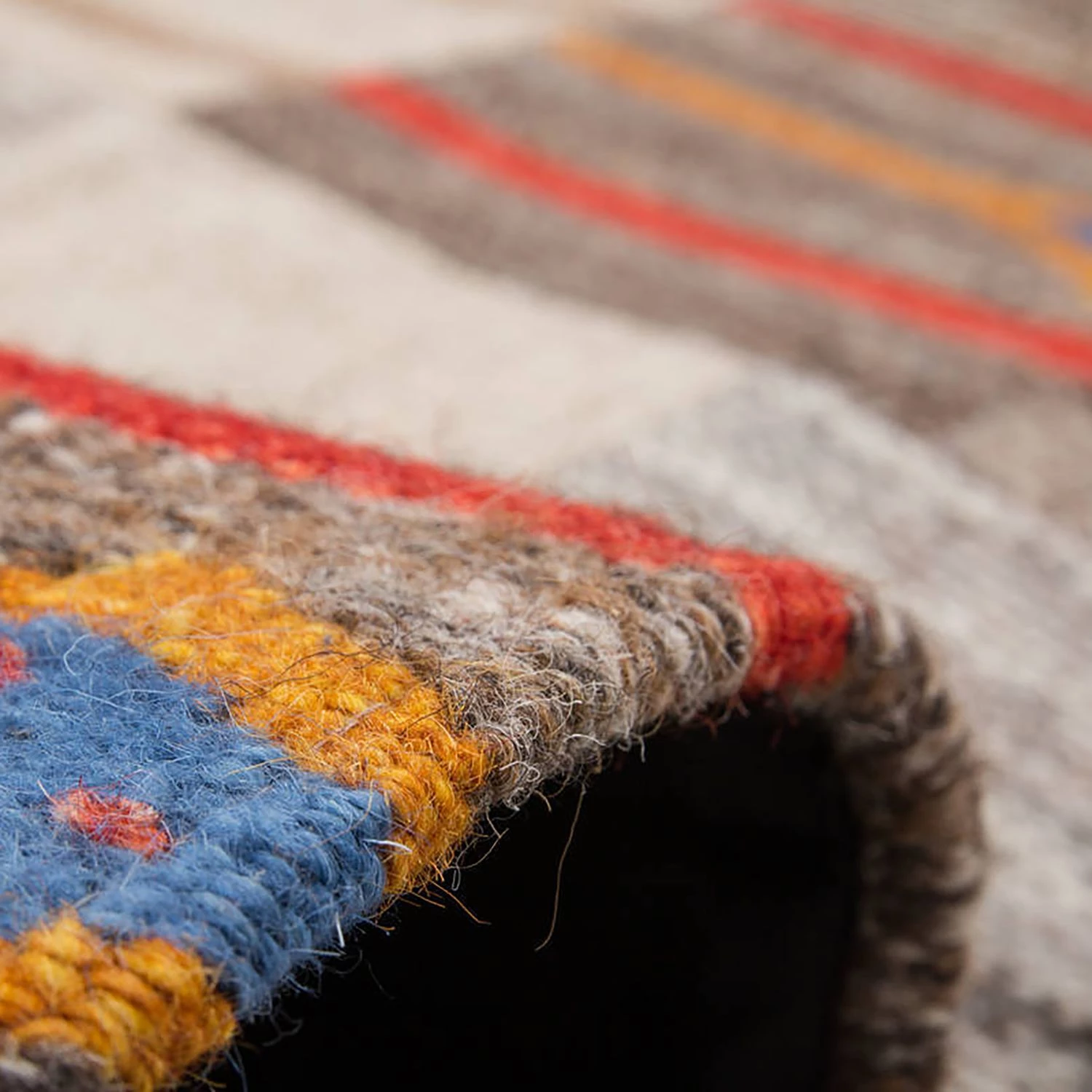 Kayoom Tapis Radical II - Tissu - Beige clair / Moka - 120 x 170 cm 5 Kayoom Tapis Radical II - Tissu - Beige clair / Moka - 120 x 170 cm – Image 3