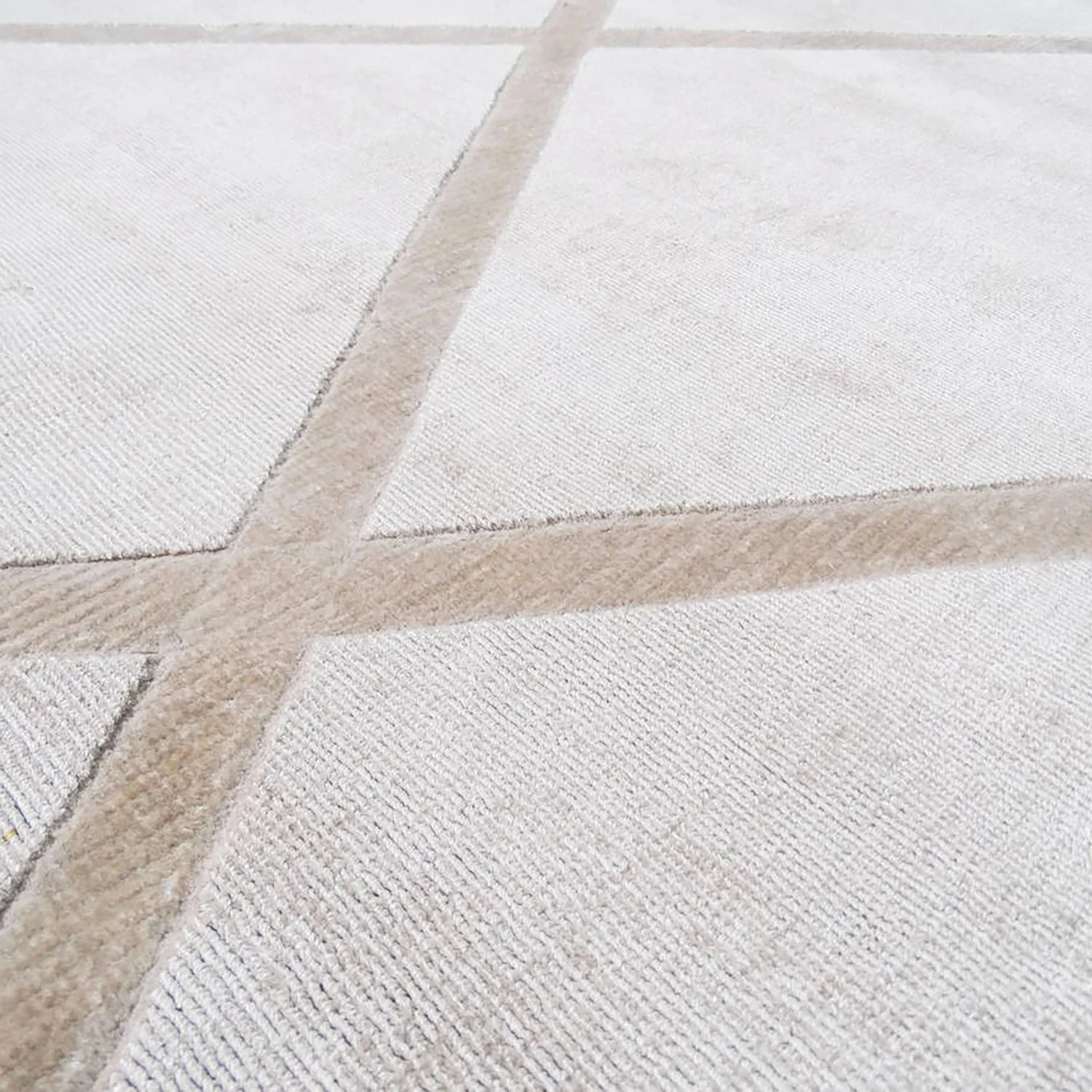 Kayoom Tapis Luxury II - Tissu - Gris clair - 120 x 170 cm 5 Kayoom Tapis Luxury II - Tissu - Gris clair - 120 x 170 cm – Image 3