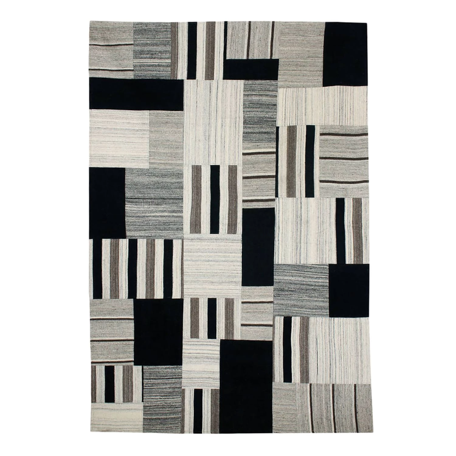 Kayoom Tapis Radical III - Tissu - Gris clair / Anthracite - 120 x 170 cm 3 Kayoom Tapis Radical III - Tissu - Gris clair / Anthracite - 120 x 170 cm