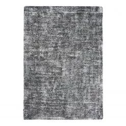 Kayoom Tapis Etna - Fibres synthétiques - Noir / Blanc - 120 x 170 cm