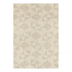 Top Square Tapis Play IX - Fibres synthétiques - Crème - 160 x 230 cm