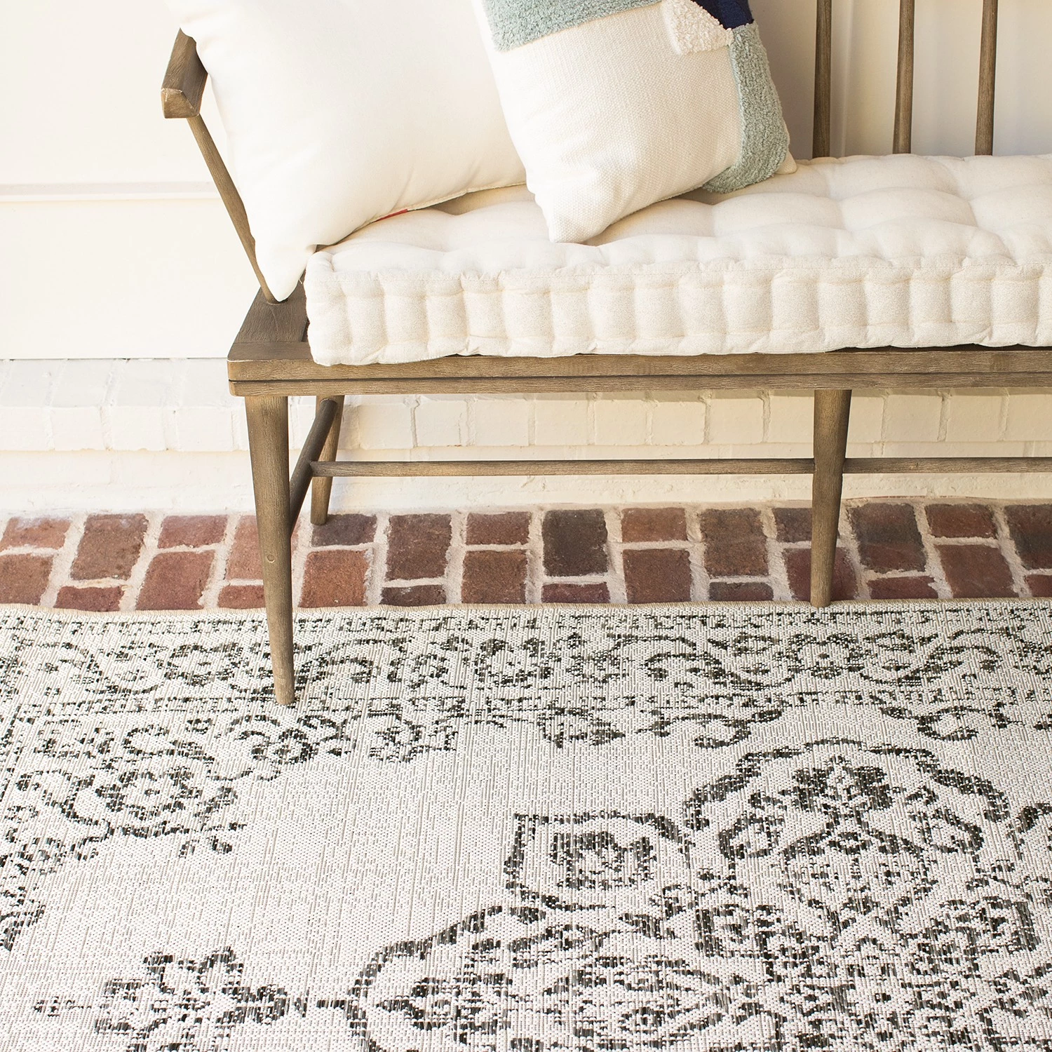 Top Square Tapis intérieur / extérieur Prisma V - Fibres synthétiques - Noir - 160 x 230 cm 5 Top Square Tapis intérieur / extérieur Prisma V - Fibres synthétiques - Noir - 160 x 230 cm – Image 3