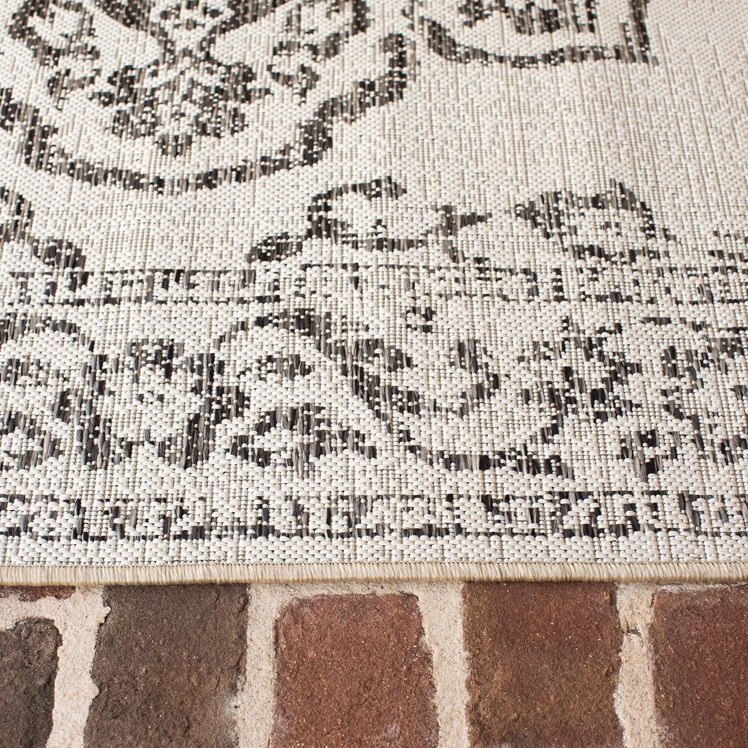 Top Square Tapis intérieur / extérieur Prisma V - Fibres synthétiques - Noir - 160 x 230 cm 8 Top Square Tapis intérieur / extérieur Prisma V - Fibres synthétiques - Noir - 160 x 230 cm – Image 6