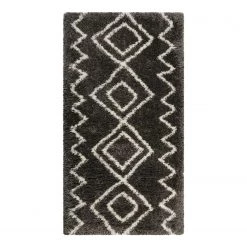 Wecon Home Tapis épais Yagour - Poivre - 120 x 170 cm