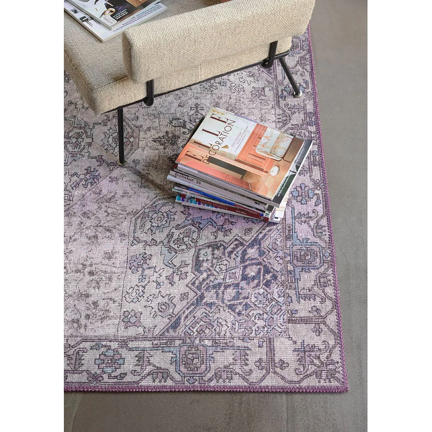 Wecon Home Tapis Synchronize - Fibres synthétiques - Granite 8 Wecon Home Tapis Synchronize - Fibres synthétiques - Granite – Image 6