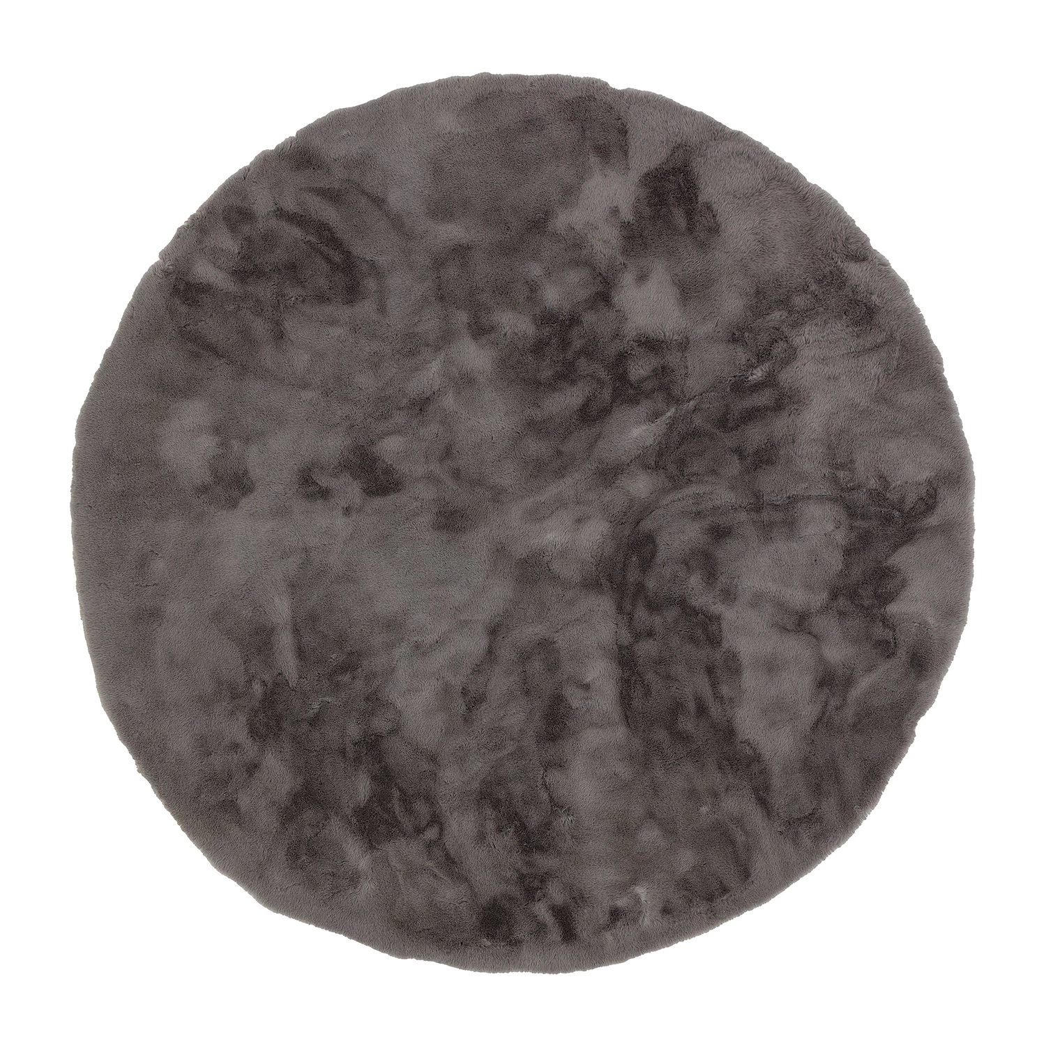 Schöner Wohnen Kollektion Tapis en peau Tender Circle - Tissu mélangé - Tourbe 3 Schöner Wohnen Kollektion Tapis en peau Tender Circle - Tissu mélangé - Tourbe