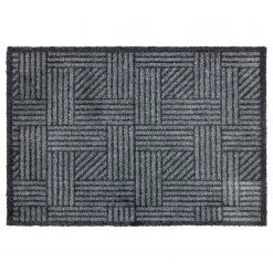 Schöner Wohnen Kollektion Paillasson Trellis - Tissu mélangé - Gris