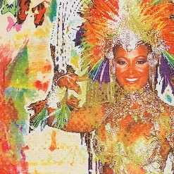 Arte Espina Tapis Flash Rio - Fibres synthétiques - Multicolore - 80 x 150 cm -Tapis Soldes Boutique 1000158341 190214 06194300072 GALLERYIMAGES P000000001000158341