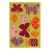 Arte Espina Tapis enfant Glowy Butterfly - Fibres synthétiques - Multicolore