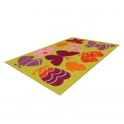 Arte Espina Tapis enfant Glowy Butterfly - Fibres synthétiques - Multicolore -Tapis Soldes Boutique 1000158349 190214 06194400108 GALLERYIMAGES P000000001000158349