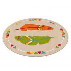 Arte Espina Tapis enfant Glowy Feathers - Fibres synthétiques - Beige / Multicolore 10 Arte Espina Tapis enfant Glowy Feathers - Fibres synthétiques - Beige / Multicolore -Tapis Soldes Boutique 1000158361 190214 06194500158 GALLERYIMAGES P000000001000158361