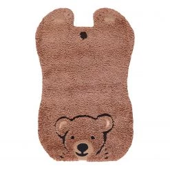 Arte Espina Tapis enfant Joy Grizzly - Fibres synthétiques - Marron