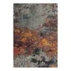 Arte Espina Tapis Blaze Fire - Tissu mélangé - Gris / Rouge - 75 x 150 cm -Tapis Soldes Boutique 1000158511 190214 06204100768 IMAGE P000000001000158511
